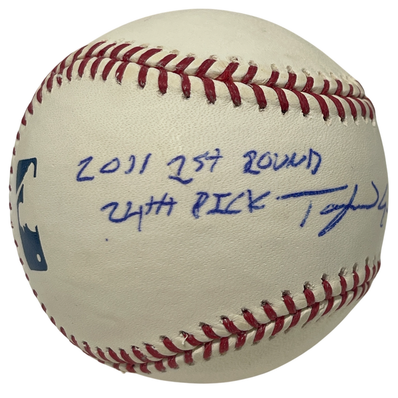 Taylor Guerrieri Signed Autographed ROMLB Baseball w/ 2011 1st Round 24 LSCM COA