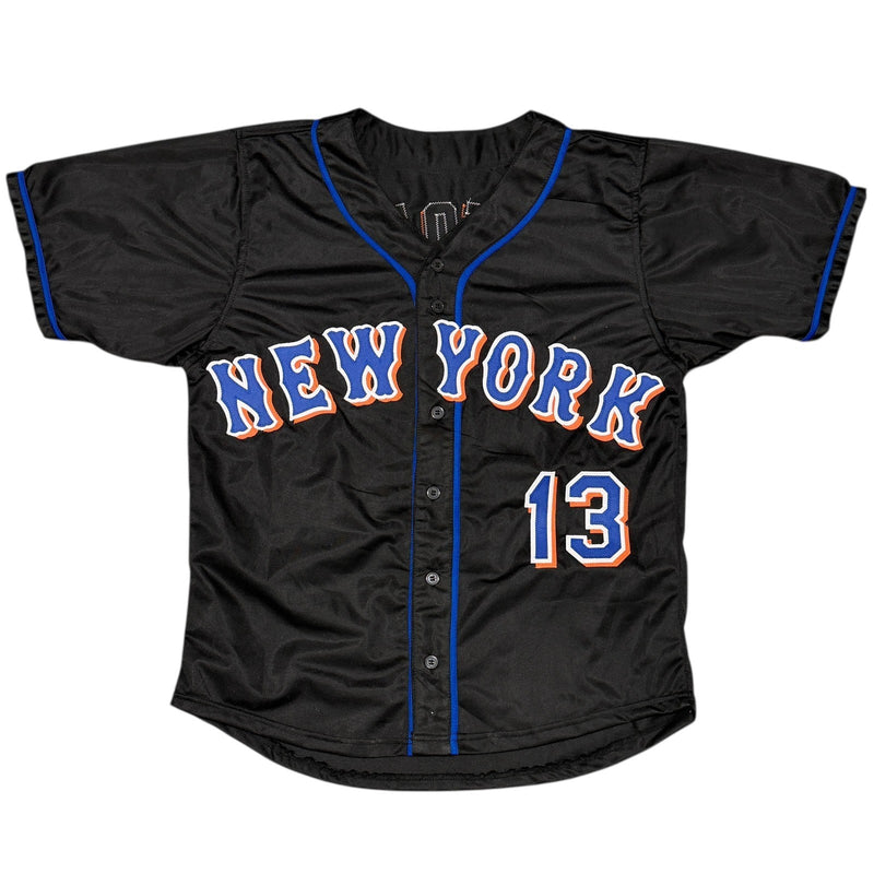 Edgardo Alfonzo Signed New York Mets Custom Jersey w/ Mets HOF 2020 JSA Wit COA