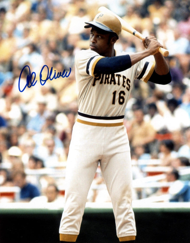 Al Oliver Signed Autographed Pittsburgh Pirates 8x10 Photo LSCM COA #1