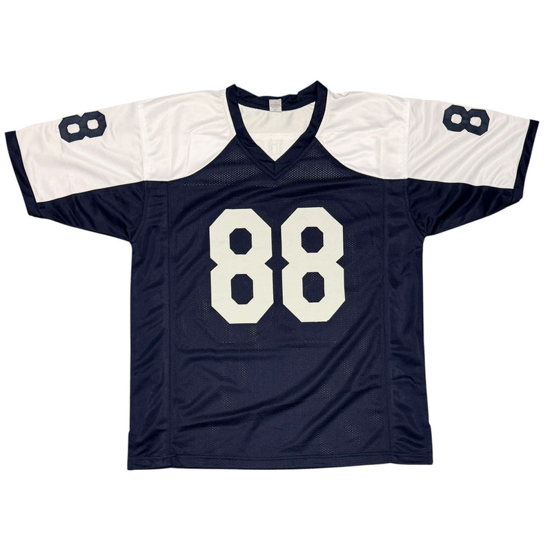 Drew Pearson Signed Dallas Cowboys Custom TB Jersey w/ HOF 21 JSA Witness COA