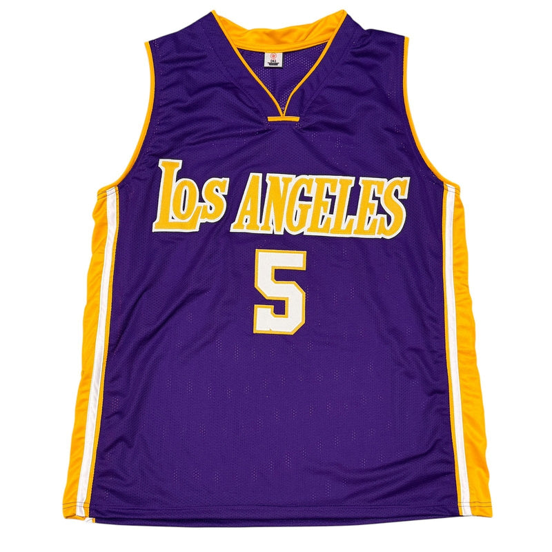 Robert Horry Signed Los Angeles Lakers Custom Jersey JSA Witness COA