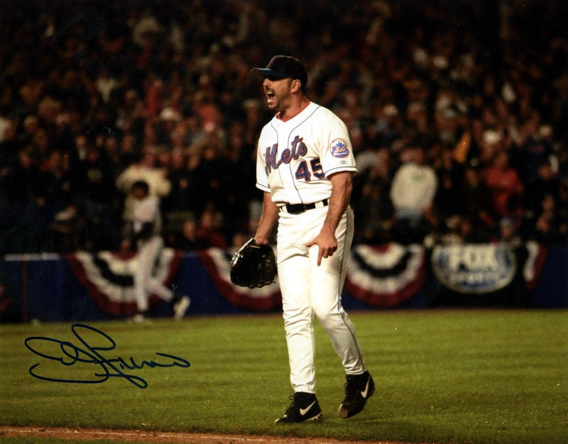 John Franco Signed Autographed New York Mets 8x10 Photo LSCM COA #2