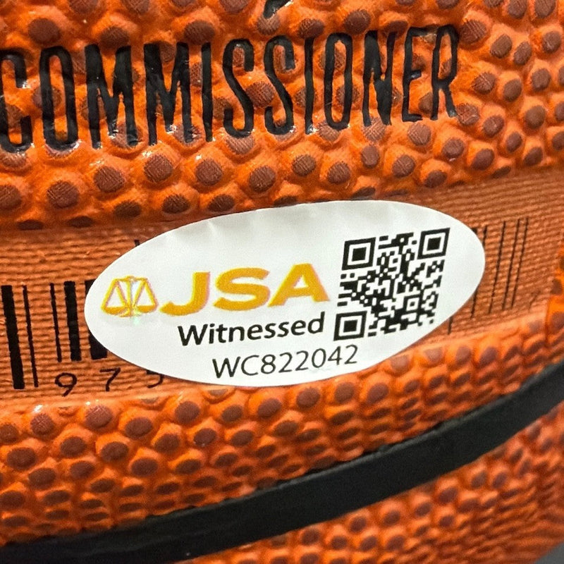 Earl Monroe Signed Autographed Wilson NBA Basketball w/ The Pearl JSA Wit COA
