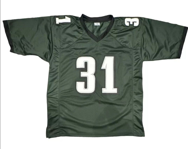 Jalen Mills Signed Eagles Custom Jersey w/ SB + GG Beckett Witness BAS COA