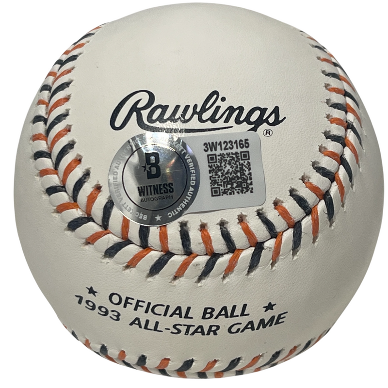 Frank Thomas Signed 1993 All Star Game ROMLB Baseball 1st ASG Beckett W BAS COA