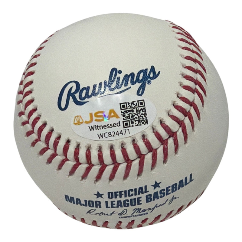 Dennis Martinez Signed Autographed ROMLB Baseball w/ PG 7/28/93 JSA Witness COA
