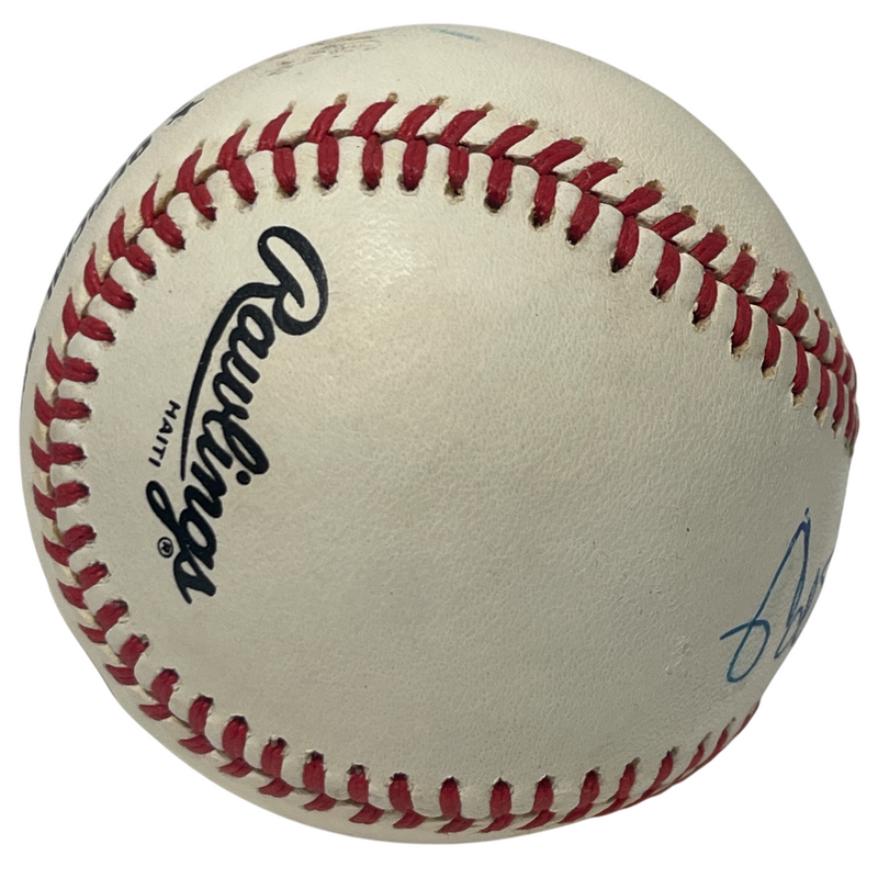 Fernando Valenzuela Signed Rawlings National League Baseball Dodgers JSA COA A