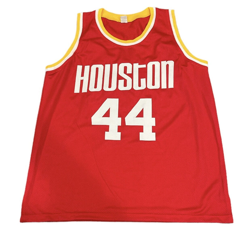 Elvin Hayes Signed Autographed Custom Rockets Jersey w/ HOF 90 JSA COA