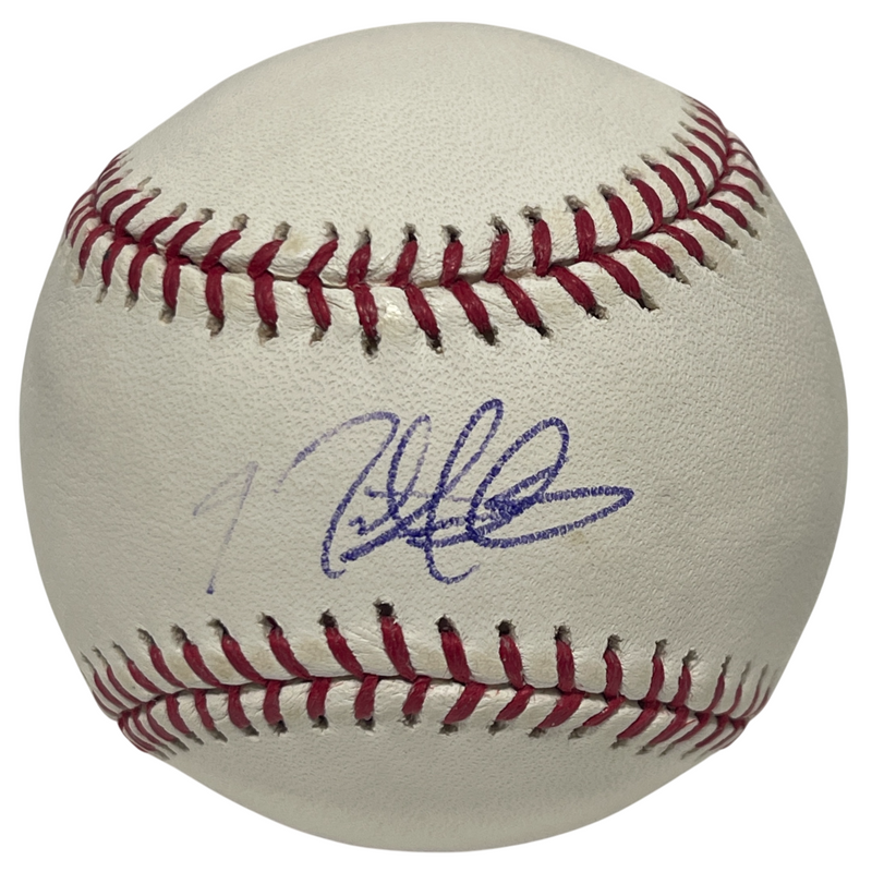 Nick Johnson Signed Autographed ROMLB Baseball New York Yankees LSCM COA