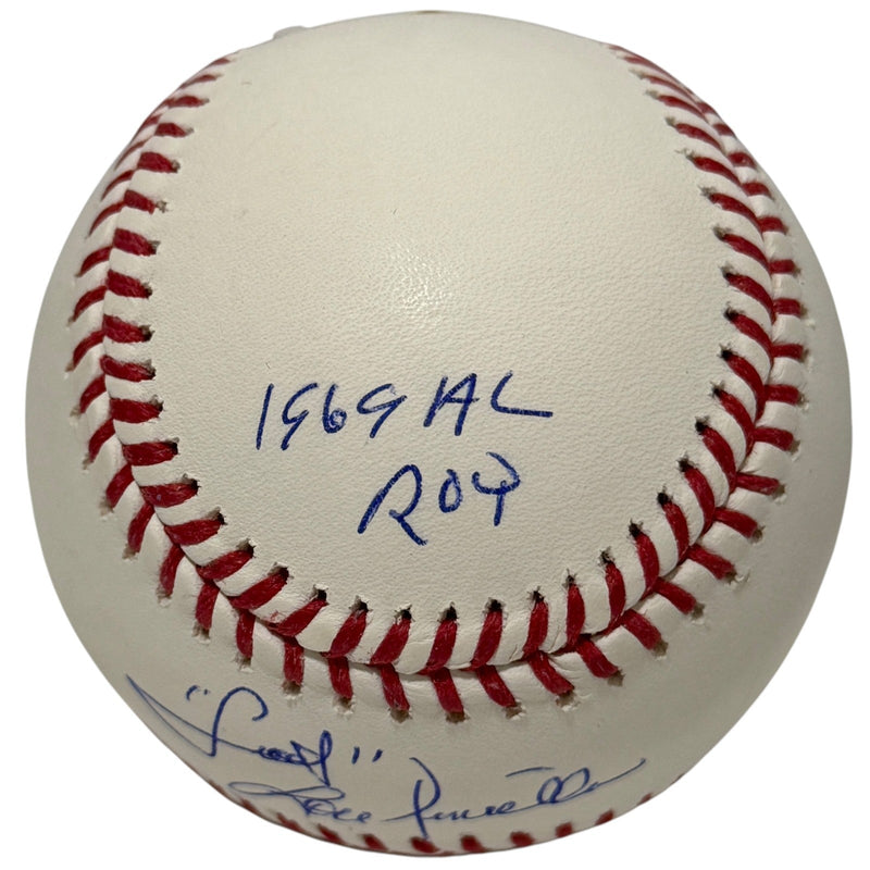 Lou Piniella Signed Autographed ROMLB Baseball w/ 4 Stat Inscriptions JSA COA