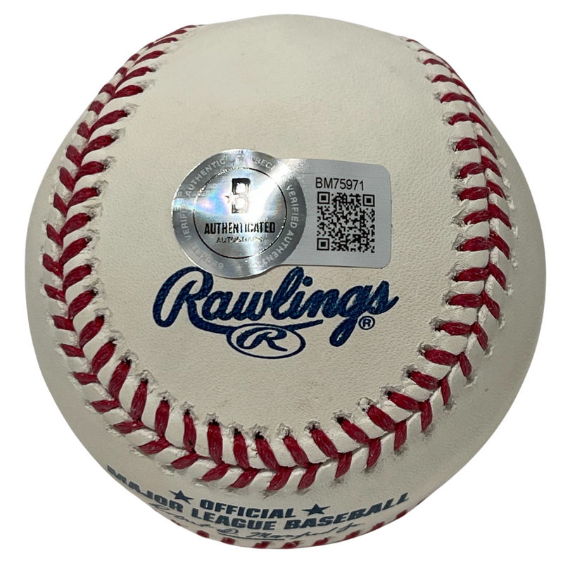 Aaron Nola Signed Rawlings ROMLB Baseball Beckett BAS COA Phillies