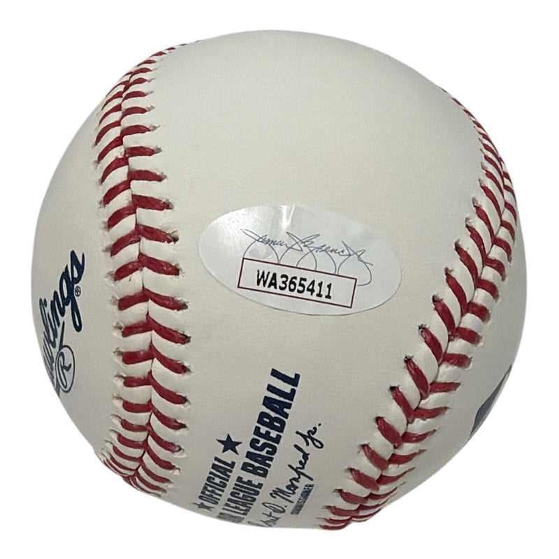 Keith Hernandez Signed Autographed ROMLB Baseball w/ Mets #17 Retired JSA COA