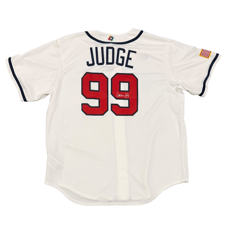 Aaron Judge Signed Autographed USA World Baseball Classic Nike Jersey JSA LOA