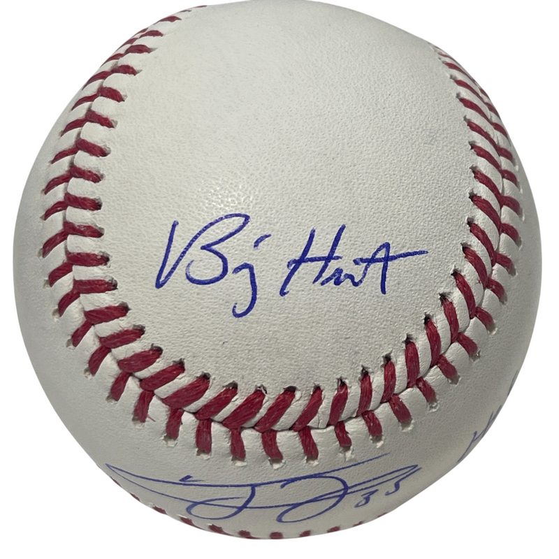Frank Thomas Signed Autographed ROMLB Stat Baseball w/ 4 Ins Beckett Wit BAS COA