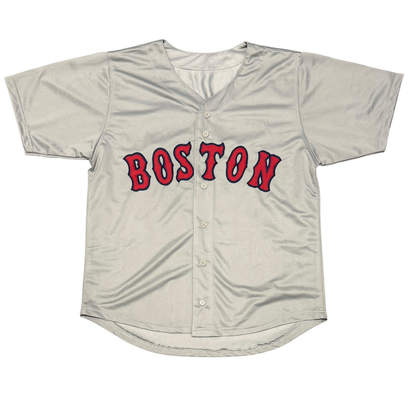 Curt Schilling Signed Autographed Boston Red Sox Custom Jersey JSA Witness COA G