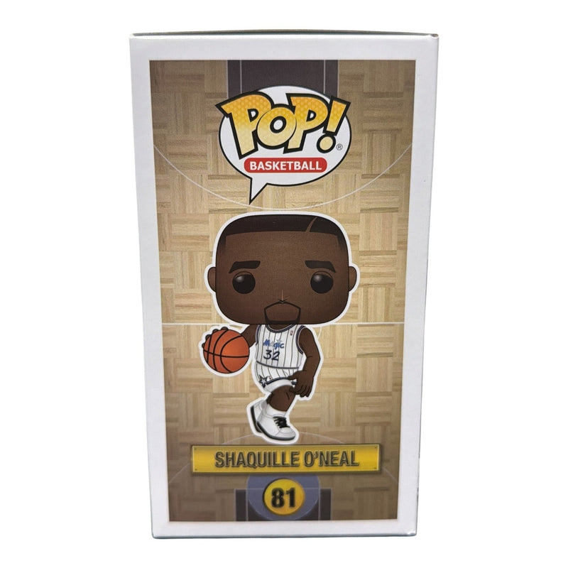 Shaquille O'Neal Signed Orlando Magic NBA HWC Funko Pop #81 JSA Witness COA Shaq