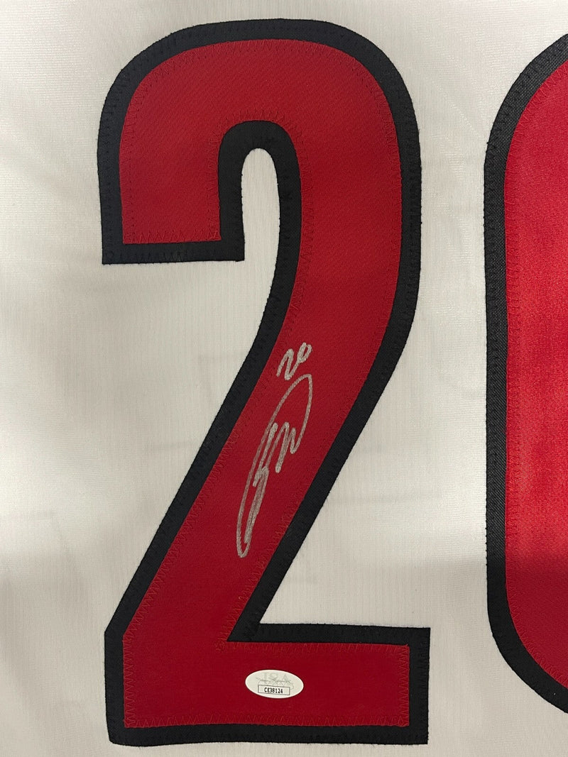 Sebastian Aho Signed Autographed Carolina Hurricanes Custom Jersey JSA COA