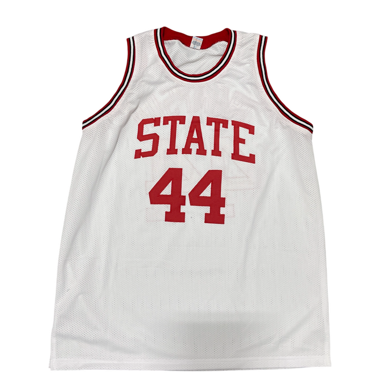 David Thompson Signed NC State Custom Jersey w/ HOF 96 Beckett Witness BAS COA