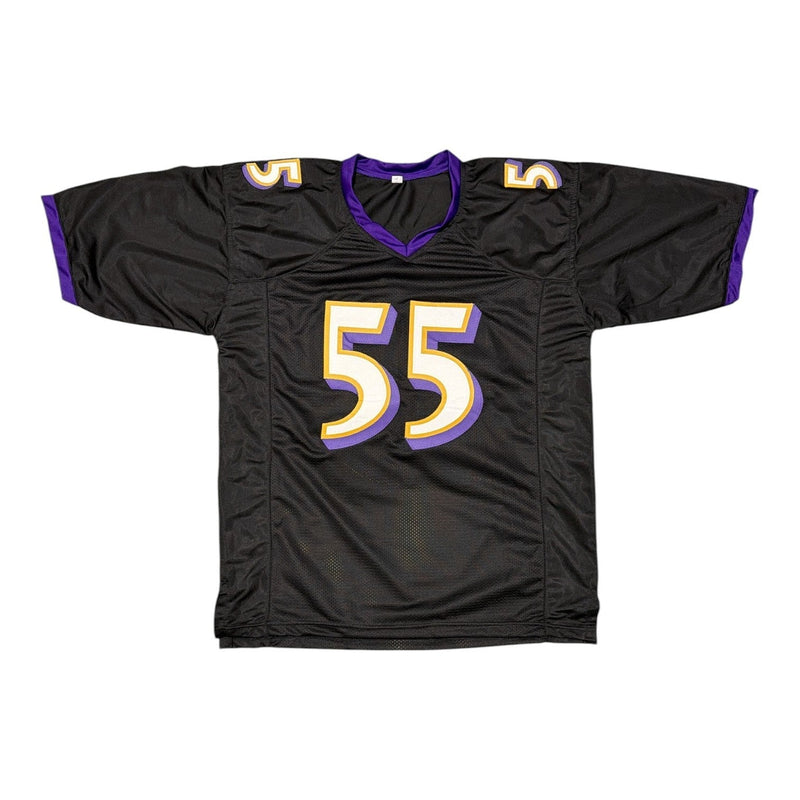 Terrell Suggs Signed Baltimore Ravens Custom Jersey JSA Witness COA