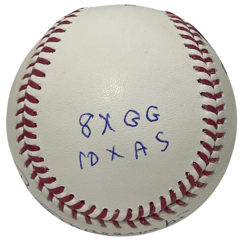 Bill Mazeroski Signed ROMLB Baseball w/ 4 Insc Beckett Witness BAS COA