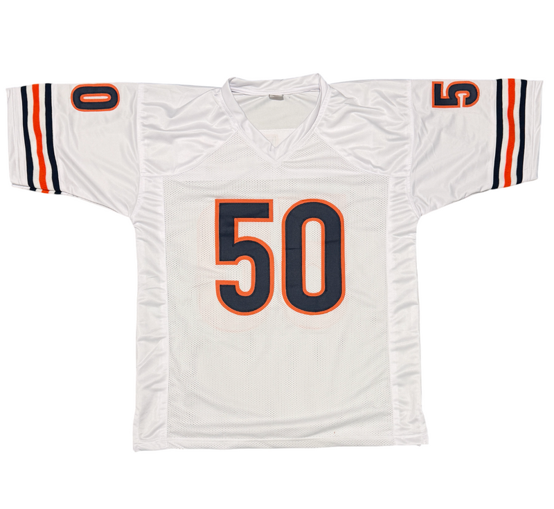 Mike Singletary Signed Autographed Chicago Bears Custom Jersey JSA Witness COA