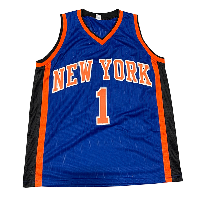 Amar'e Stoudemire Signed Auto New York Knicks Custom Jersey Beckett Wit BAS COA