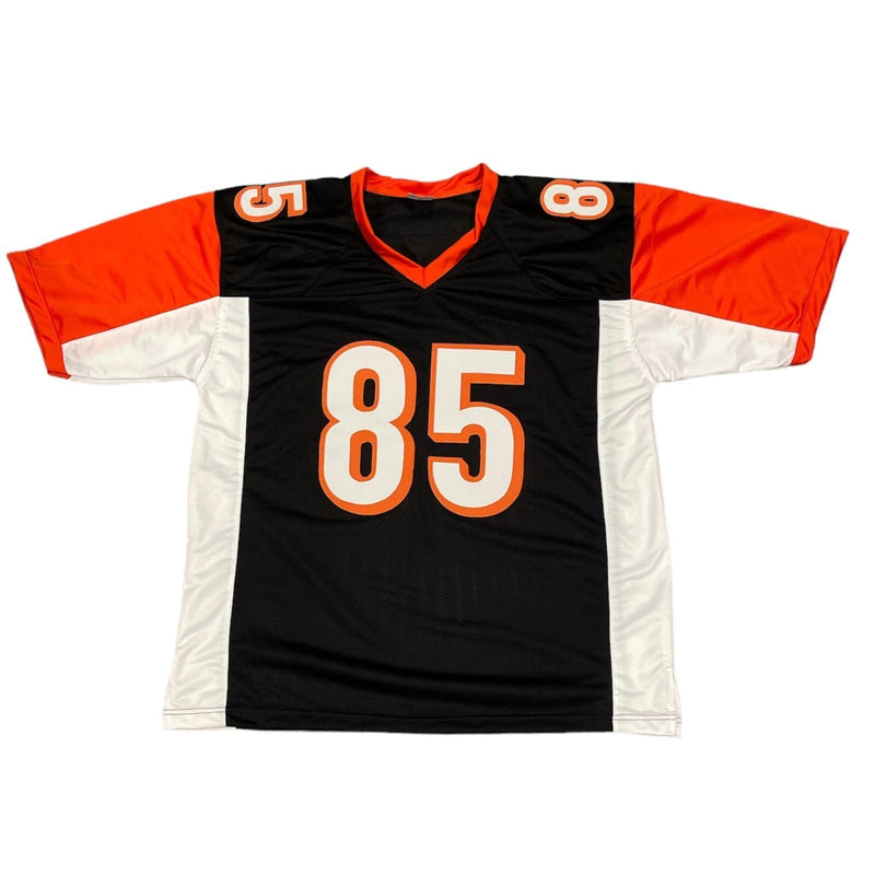 Chad Johnson Signed Cincinnati Bengals Custom Jersey Beckett Witness BAS COA