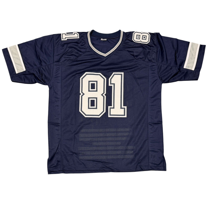 Terrell Owens Signed Autographed Dallas Cowboys Stat Custom Jersey JSA COA