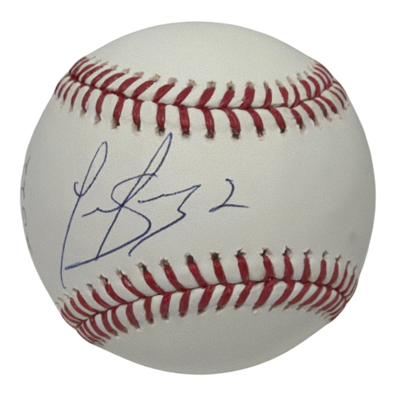 Luis Arraez Signed ROMLB Baseball w AL Batting Champ 2022 JSA COA Twins Phillies