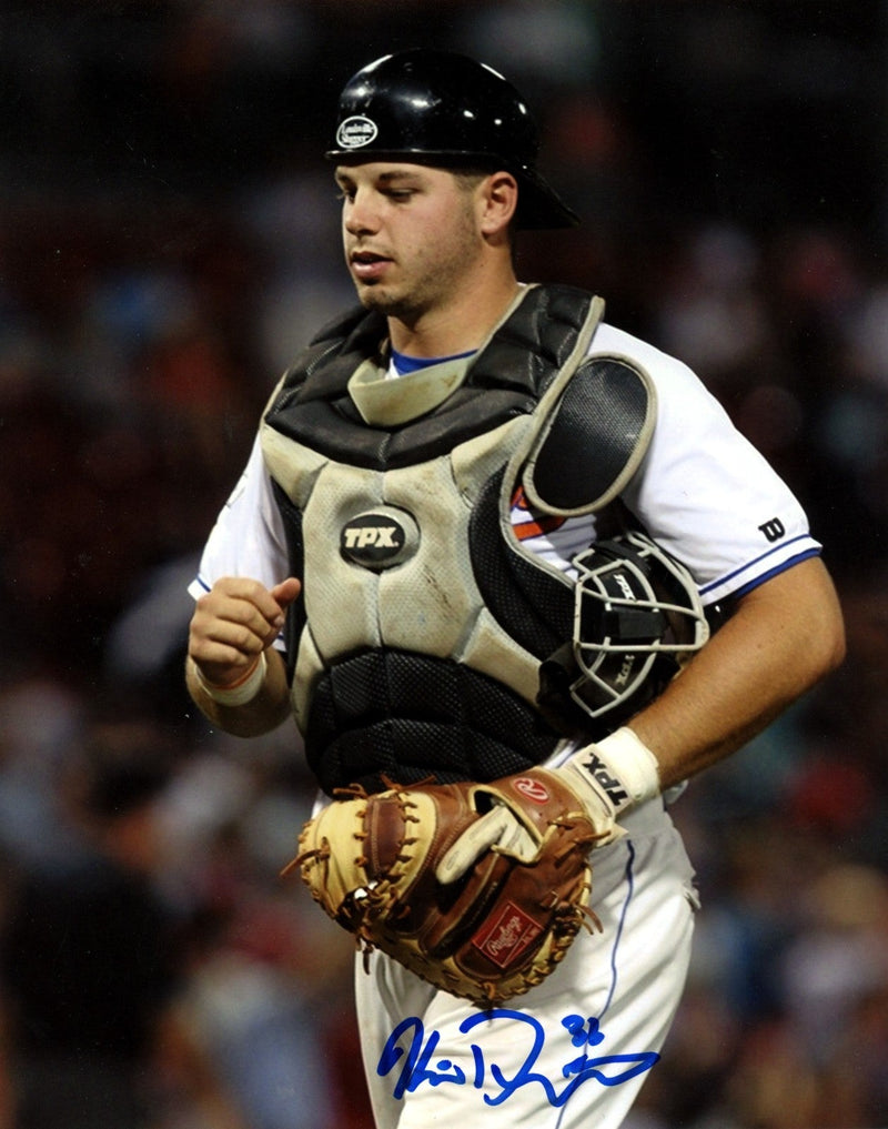 Kevin Plawecki Signed Autographed NY Mets 8x10 Photo LSCM COA #9