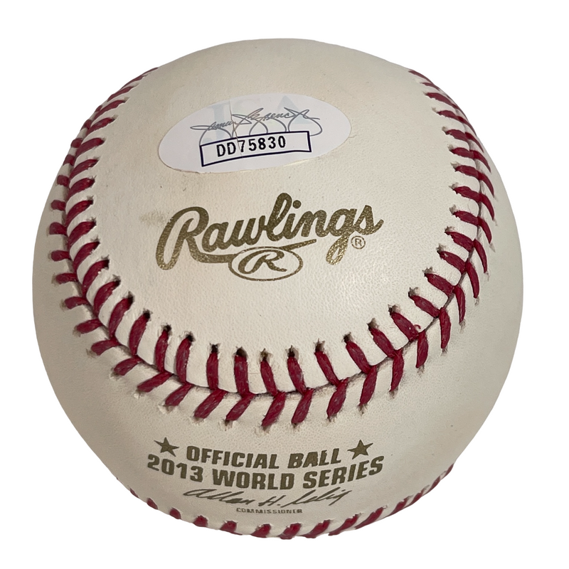 John Farrell Signed 2013 World Series ROMLB Baseball w/ WS Champs JSA COA