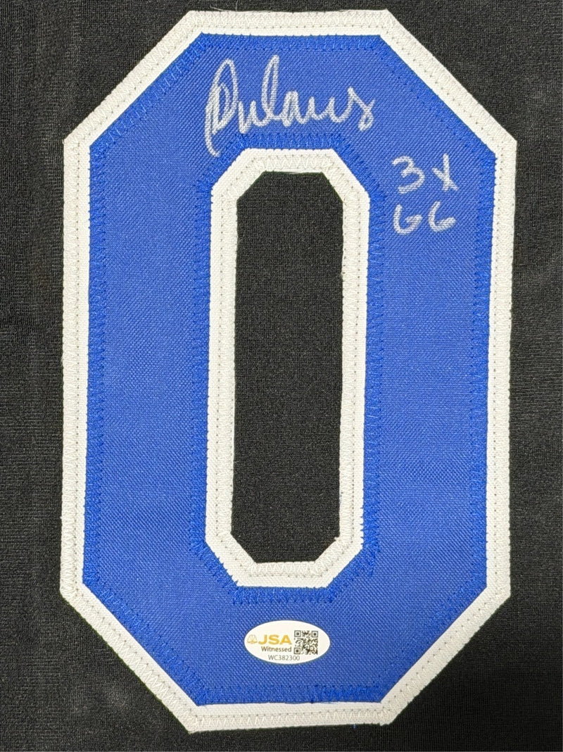 Rey Ordonez Signed New York Mets Custom Jersey w/ 3x GG JSA Witness COA