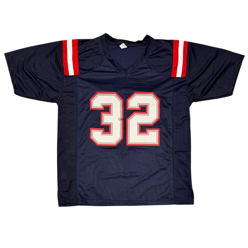 TreVeyon Henderson Signed New England Patriots Custom Jersey JSA Witness COA