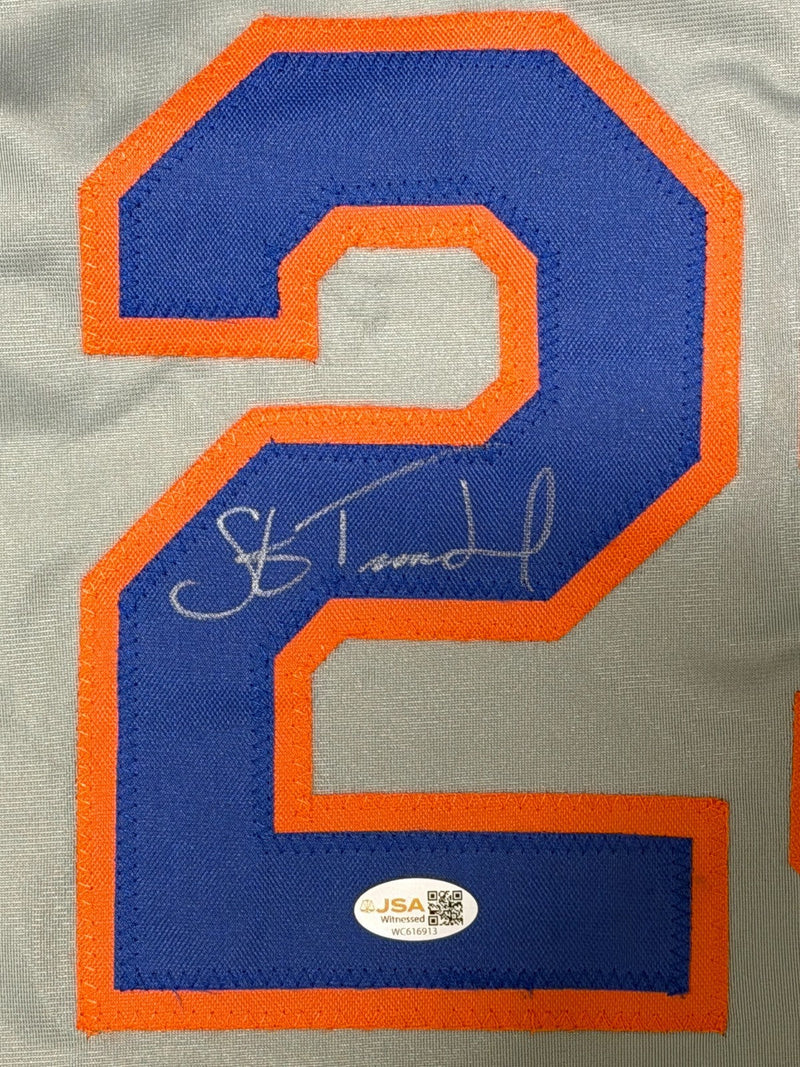 Steve Trachsel Signed New York Mets Custom Jersey JSA Witness COA