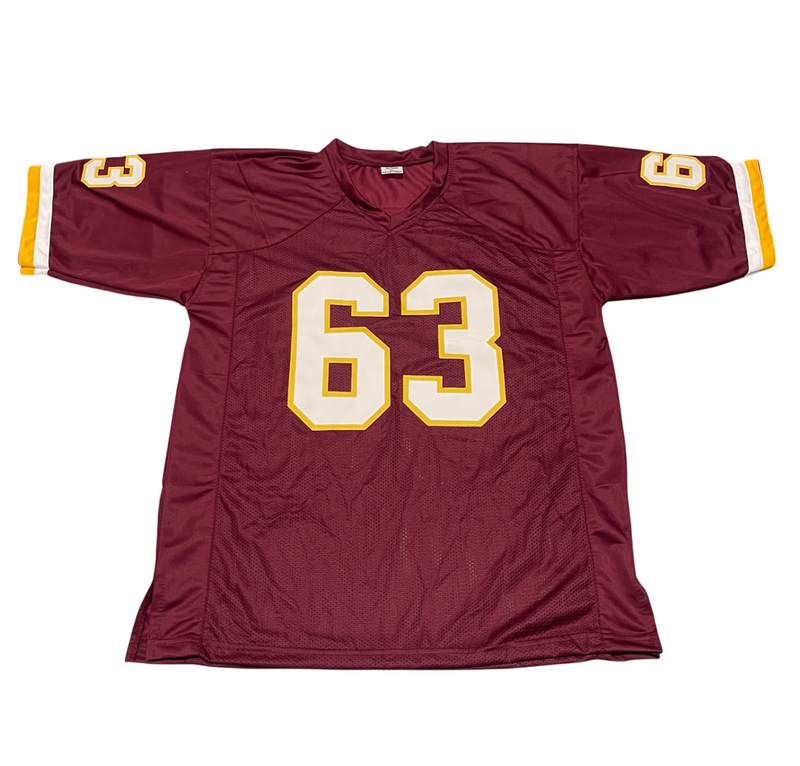 Tyler Biadasz Signed Washington Custom Jersey Beckett Witness BAS COA