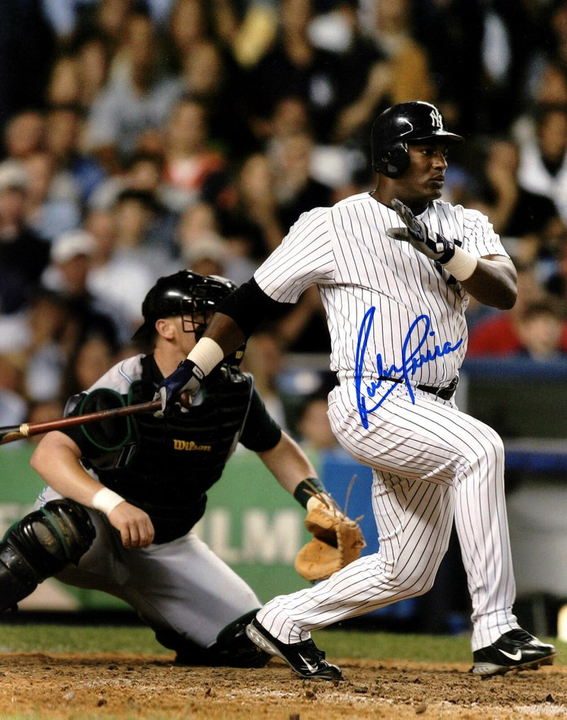 Ruben Sierra Signed Autographed New York Yankees 8x10 Photo LSCM COA #1