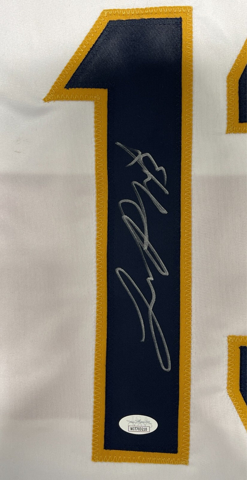 Sam Reinhart Signed Autographed Florida Panthers Custom White Jersey JSA COA