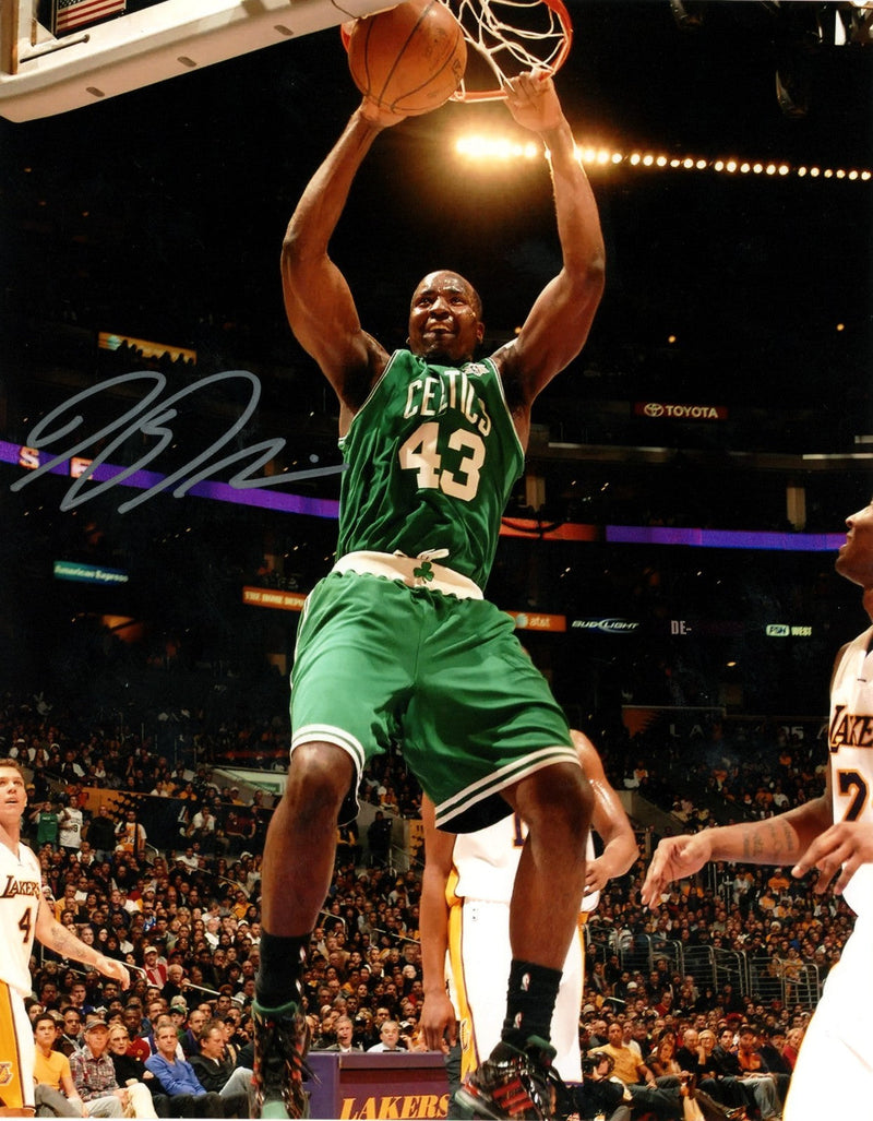 Kendrick Perkins Signed Autographed Boston Celtics 8x10 Photo LSCM COA