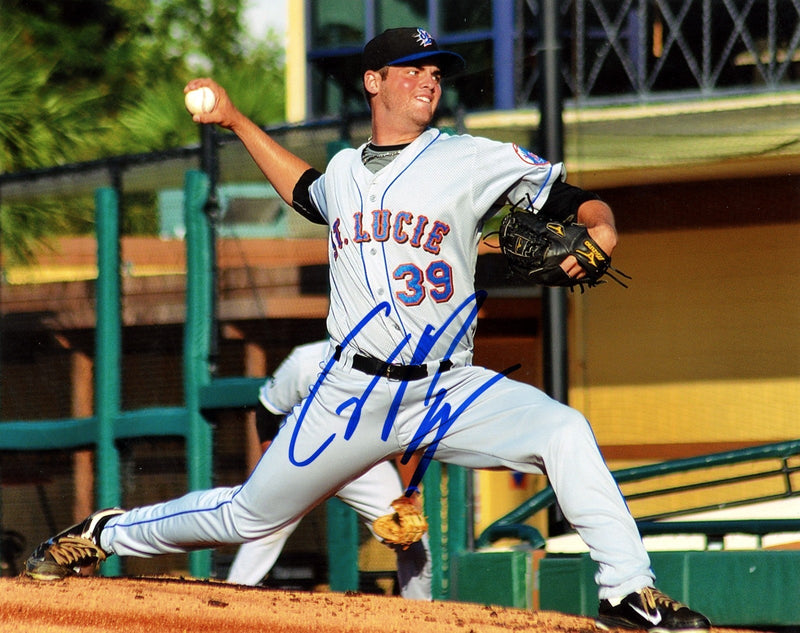 Cory Mazzoni Signed Autographed Port St. Lucie Mets 8x10 Photo LSCM COA