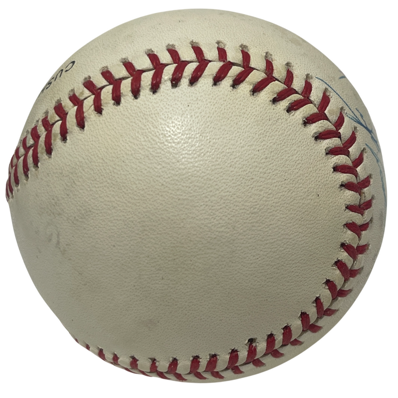 Dwight Doc Gooden Signed Autographed National League ONL Baseball Met LSCM COA A
