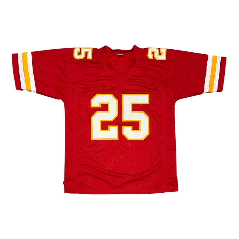 Jamaal Charles Signed Kansas City Chiefs Custom Jersey JSA Witness COA