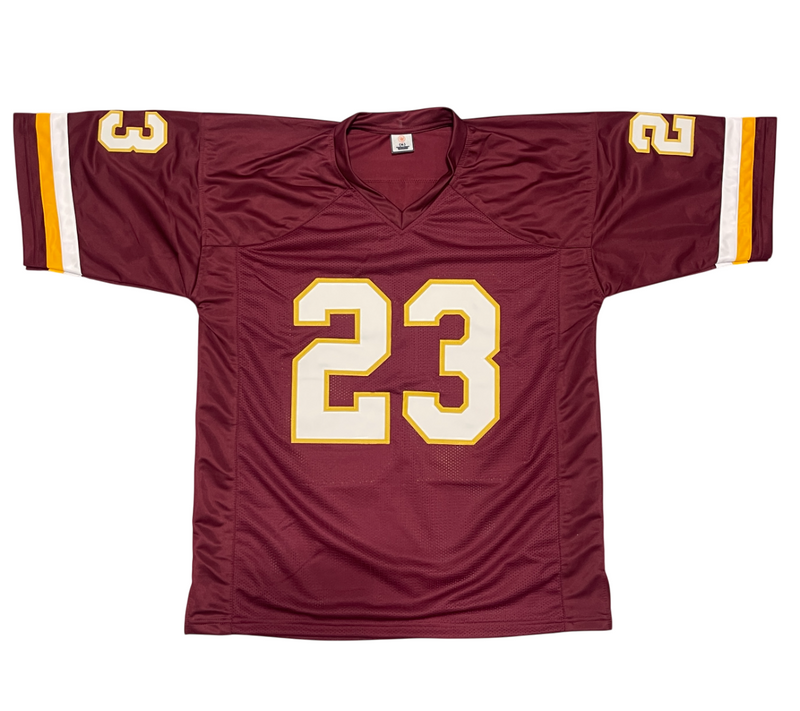 DeAngelo Hall Signed Washington Custom Jersey w/ 2010 PB MVP Beckett W BAS COA