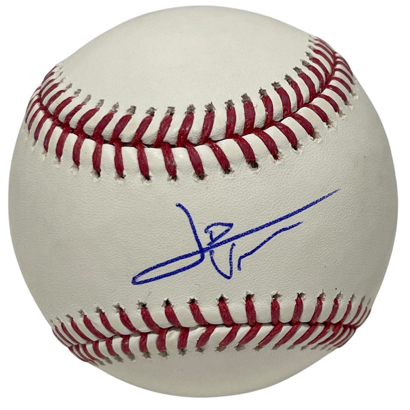 Leo De Vries Signed Autographed ROMLB Baseball JSA COA Oakland Athletics