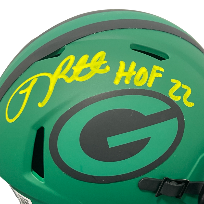LeRoy Butler Signed Packers Rave Mini Helmet w/ HOF 22 Beckett Witness BAS COA
