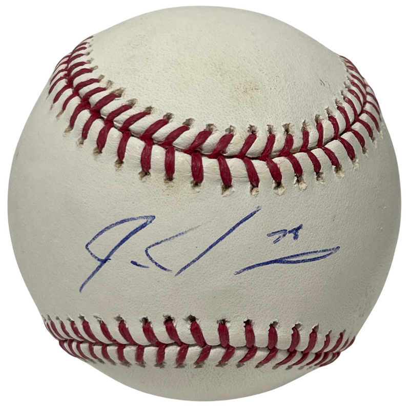 Ike Davis Signed Autographed ROMLB Baseball New York Mets LSCM COA