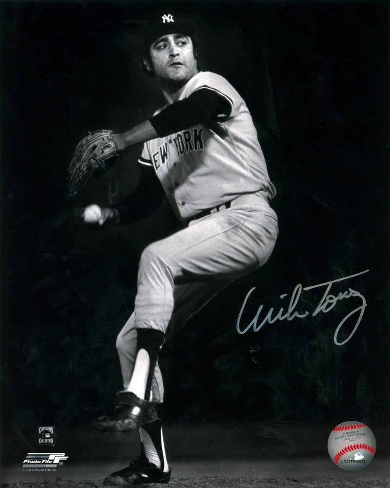Mike Torrez Signed Autographed New York Yankees 8x10 Photo File LSCM COA #4