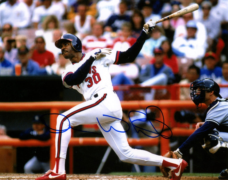 Devon White Signed Autographed Anaheim Angels 8x10 Photo LSCM COA