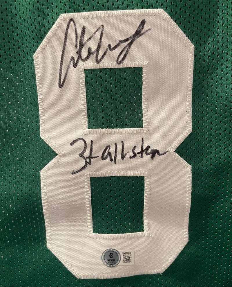 Antoine Walker Signed  Boston Celtics Custom Jersey w 3 All Star Beckett BAS COA