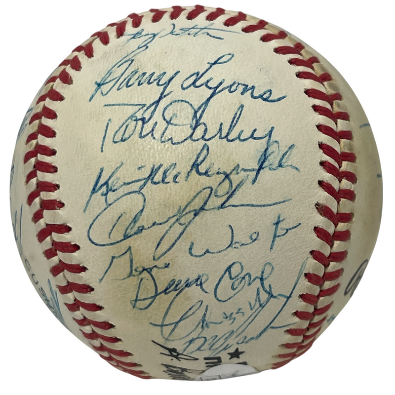 1988 New York Mets Team Signed Autograph ONL National League Baseball JSA LOA B