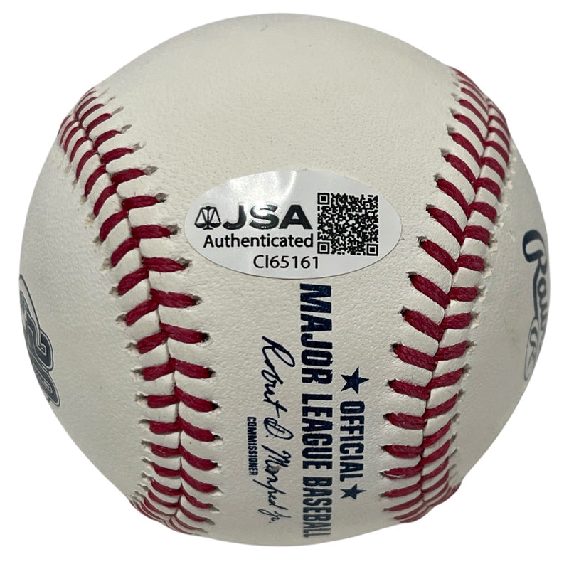 Blake Snell Signed 20th Anniversary Petco Park Logo Baseball JSA COA SD Padres